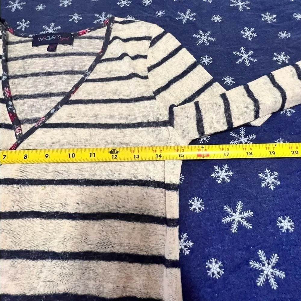 Weavers cardigan size